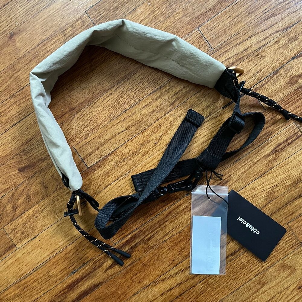 NWT Cote & Ceil Adda Tan Shoulder Strap